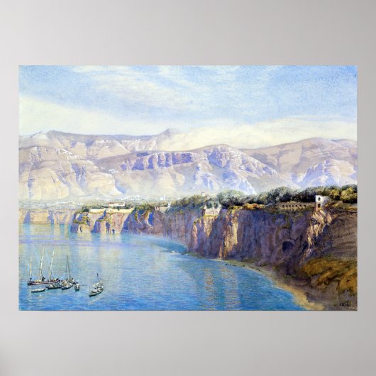 Poster John Brett Près De Sorrento (Devant)