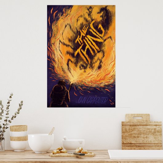 Poster John Carpenters La Chose (Cuisine)