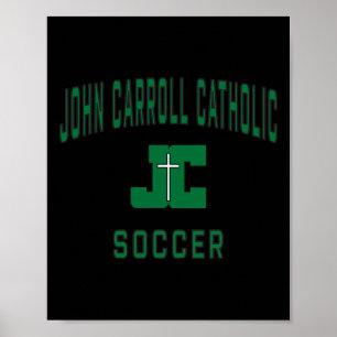 Poster John Carroll Catholic High School Cavaliers Footba