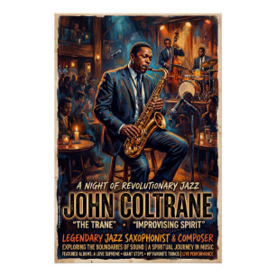 Poster John Coltrane