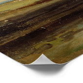 Poster John Constable | A Barge below Flatford Lock, c.18 (Coin)