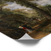 Poster John Constable - Cathédrale de Salisbury (Coin)