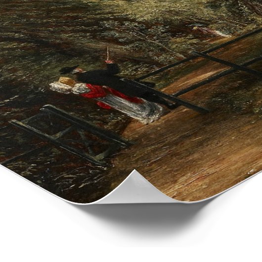 Poster John Constable - Cathédrale de Salisbury (Coin)