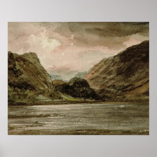 Poster John Constable | Derwentwater, Cumberland, c.1806 (Devant)