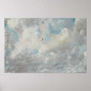 Poster John Constable - Étude sur le nuage