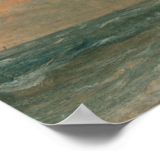 Poster John Constable - Hove Beach (Coin)