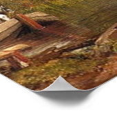 Poster John Constable - Le Cheval Blanc oeuvre d'art (Coin)