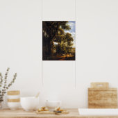 Poster John Constable Paysage avec Goatherd et Chèvres (Cuisine)