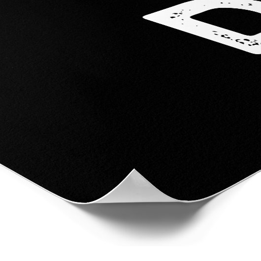 Poster John Dough Funny Baking Pun Dark BG (Coin)