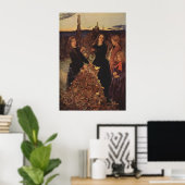 Poster John Everett Millais - automne (Bureau à domicile)
