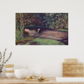 Poster John Everett Millais Ophelia (Cuisine)