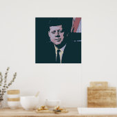 Poster John F. Kennedy (Cuisine)