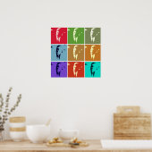 Poster John F. Kennedy (Cuisine)