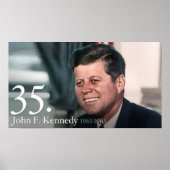 Poster John F. Kennedy (Devant)