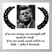Poster John F. Kennedy (Devant)