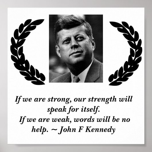 Poster John F. Kennedy (Devant)