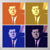 Poster John F Kennedy (Devant)