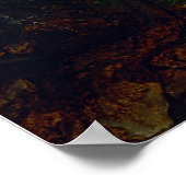 Poster John Frederick Kensett Le long de l'Hudson (Coin)