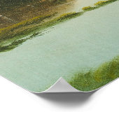 Poster John Frederick Kensett - Vue de Shrewsbury (Coin)