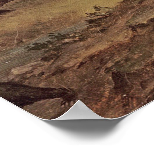 Poster John Gast - Progrès américain (Coin)