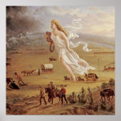 Poster John Gast - Progrès américain (Devant)