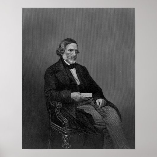 Poster John Gibson Esq, de The Drawing Room (Devant)