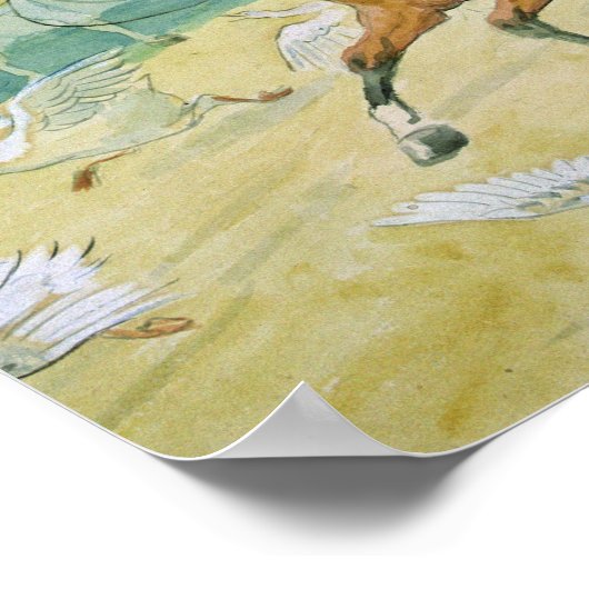 Poster John Gilpin équitation à Edmonton (Coin)