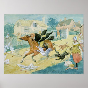 Poster John Gilpin équitation à Edmonton