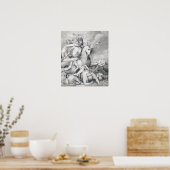 Poster John Hamilton Mortimer Décès sur un cheval pâle (Cuisine)