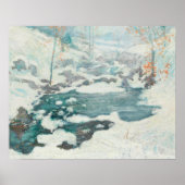 Poster John Henry Twachtman - Icebound (Devant)