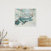 Poster John Henry Twachtman - Icebound, Peinture (Cuisine)