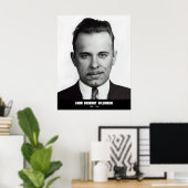 Poster John Herbert Dillinger (Bureau à domicile)