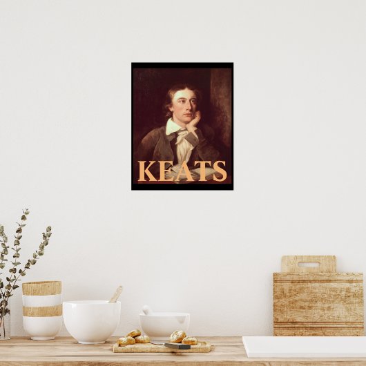 Poster John Keats (Cuisine)