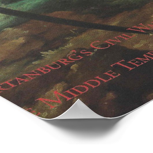 Poster John Laurens Portrait complet (Coin)