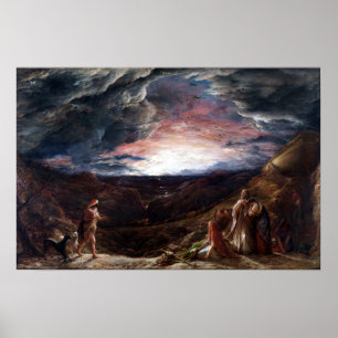 Poster John Linnell Noah La veille du déluge