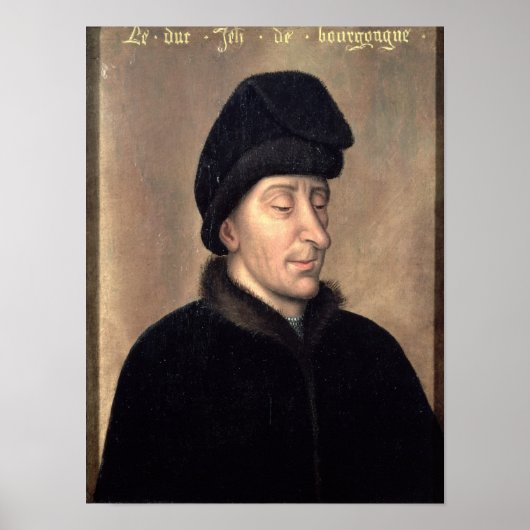 Poster John l'Intrépide, duc de Bourgogne (Devant)