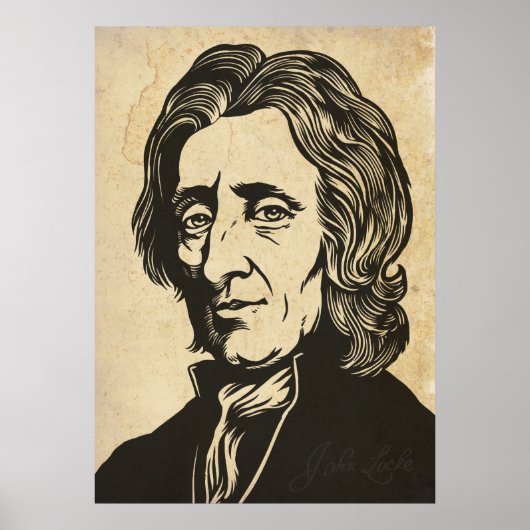 Poster John Locke Imprimer (Devant)