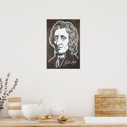Poster John Locke Imprimer (Cuisine)