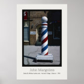 POSTER JOHN MARGOLIES - BARBER HAMPTON VILLAGE MISSOURI (Devant)