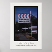 POSTER JOHN MARGOLIES - BARBER HUTCHINSON KANSAS (Devant)