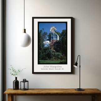 POSTER JOHN MARGOLIES - SEAHORSE MATTAPOISETT MA