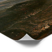 Poster John Martin Joshua commandant le soleil pour se te (Coin)