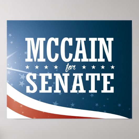 Poster John McCain 2016 (Devant)