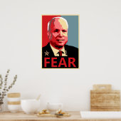 Poster John McCain - La peur (Cuisine)