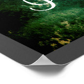 poster John Muir citeert de bergen: (Hoek)