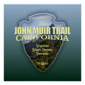 Poster John Muir Trail (flèche) (Devant)