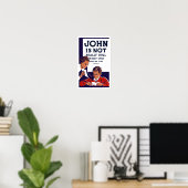 Poster John N'Est Pas Vraiment Dull — WPA (Bureau à domicile)