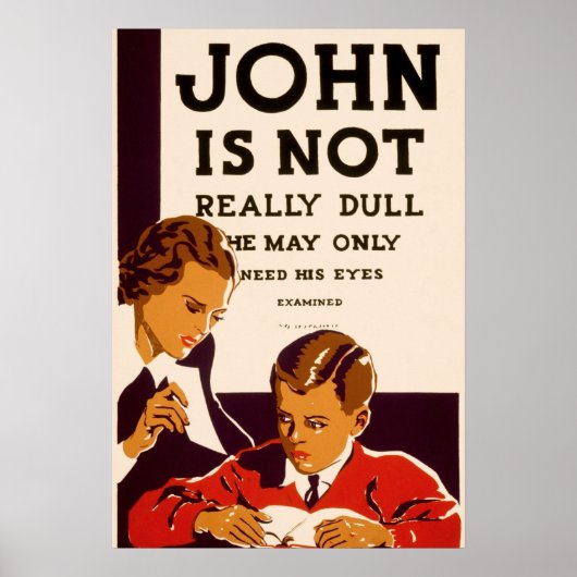 Poster John n'est pas vraiment triste (Devant)