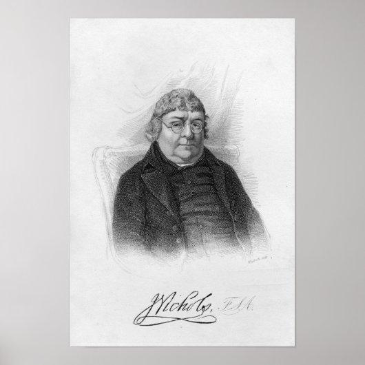 Poster John Nichols, gravé par Woolnoth (Devant)