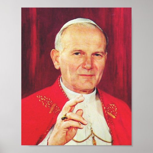 Poster John Paul II Bishop of Rome (Devant)